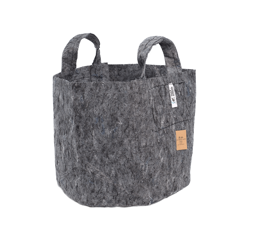 Grauer Pflanzsack 16 Liter