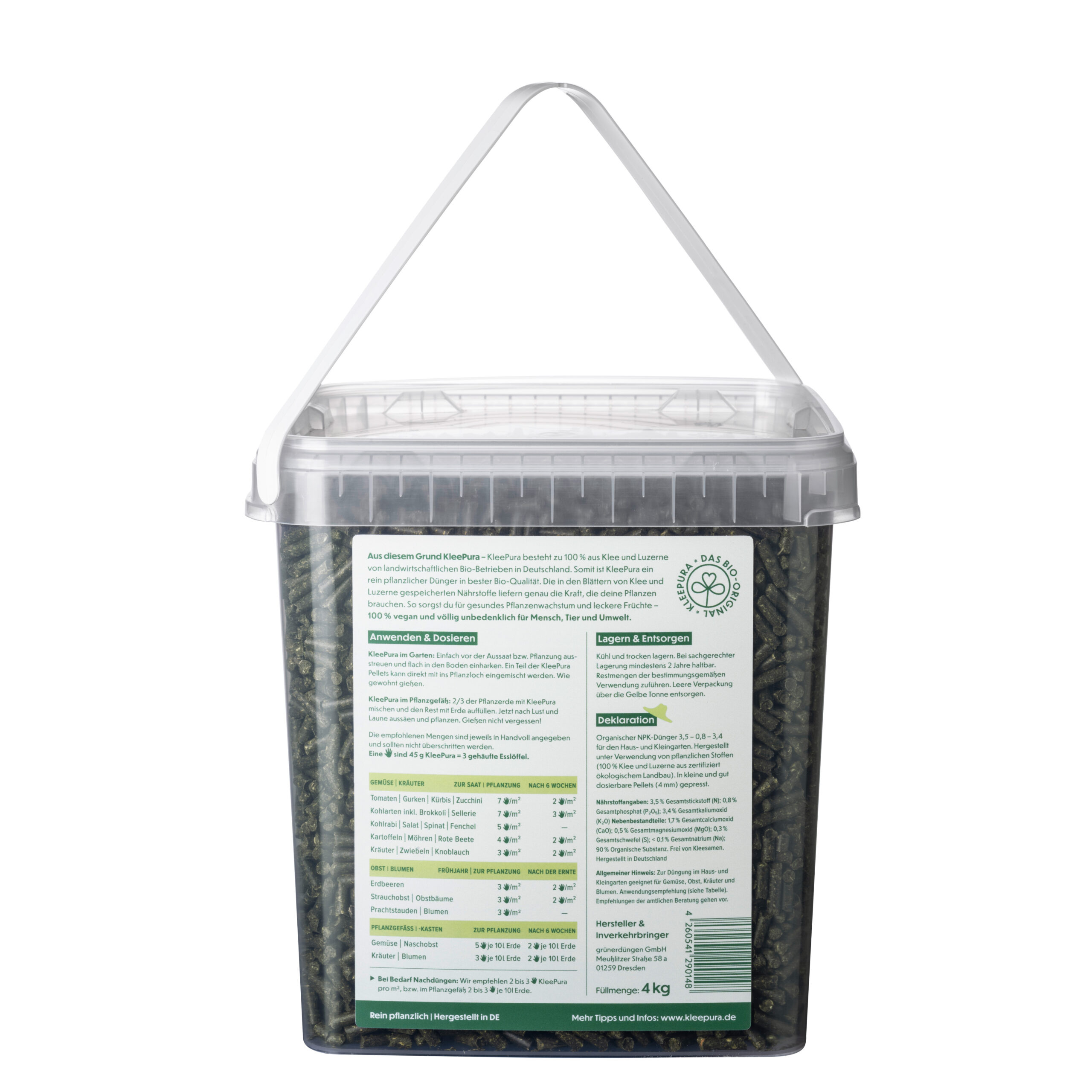 KleePura BioDünger im neuen Design
