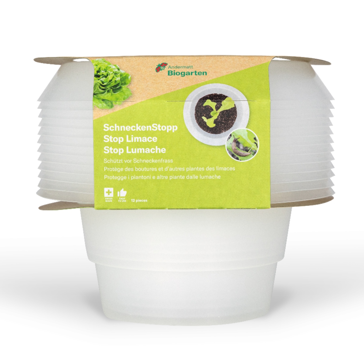 Schneckenkragen transparent 12 Stück (1)