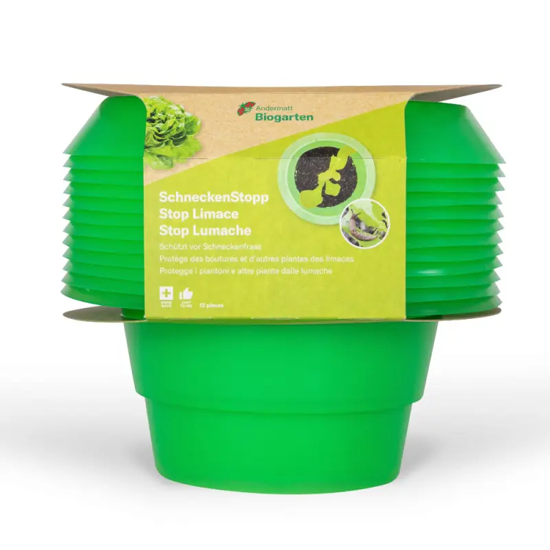Schneckenkragen recycelt Plastik grün (1)