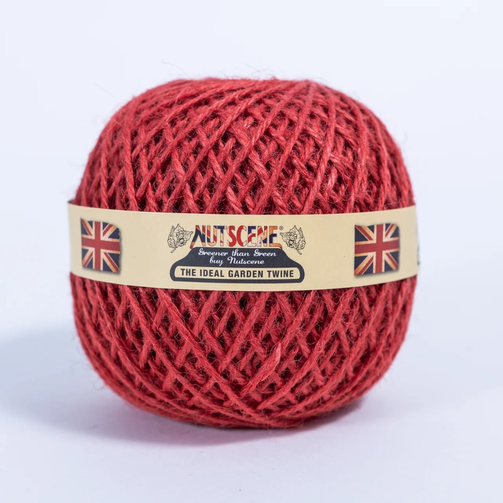 Juteschnur tomatenrot