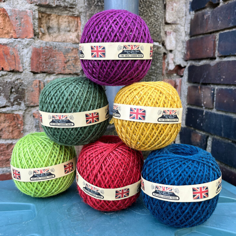 Jute Strick - bunt (1)