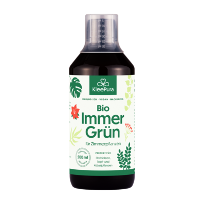 KleePura Bio ImmerGrün für Zimmerpflanzen, Orchideen und Hydrokulturen