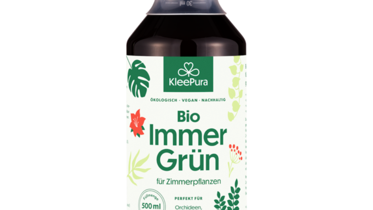 Bio Zimmerpflanzendnger - Dnger fr Grnpflanzen | KleePura