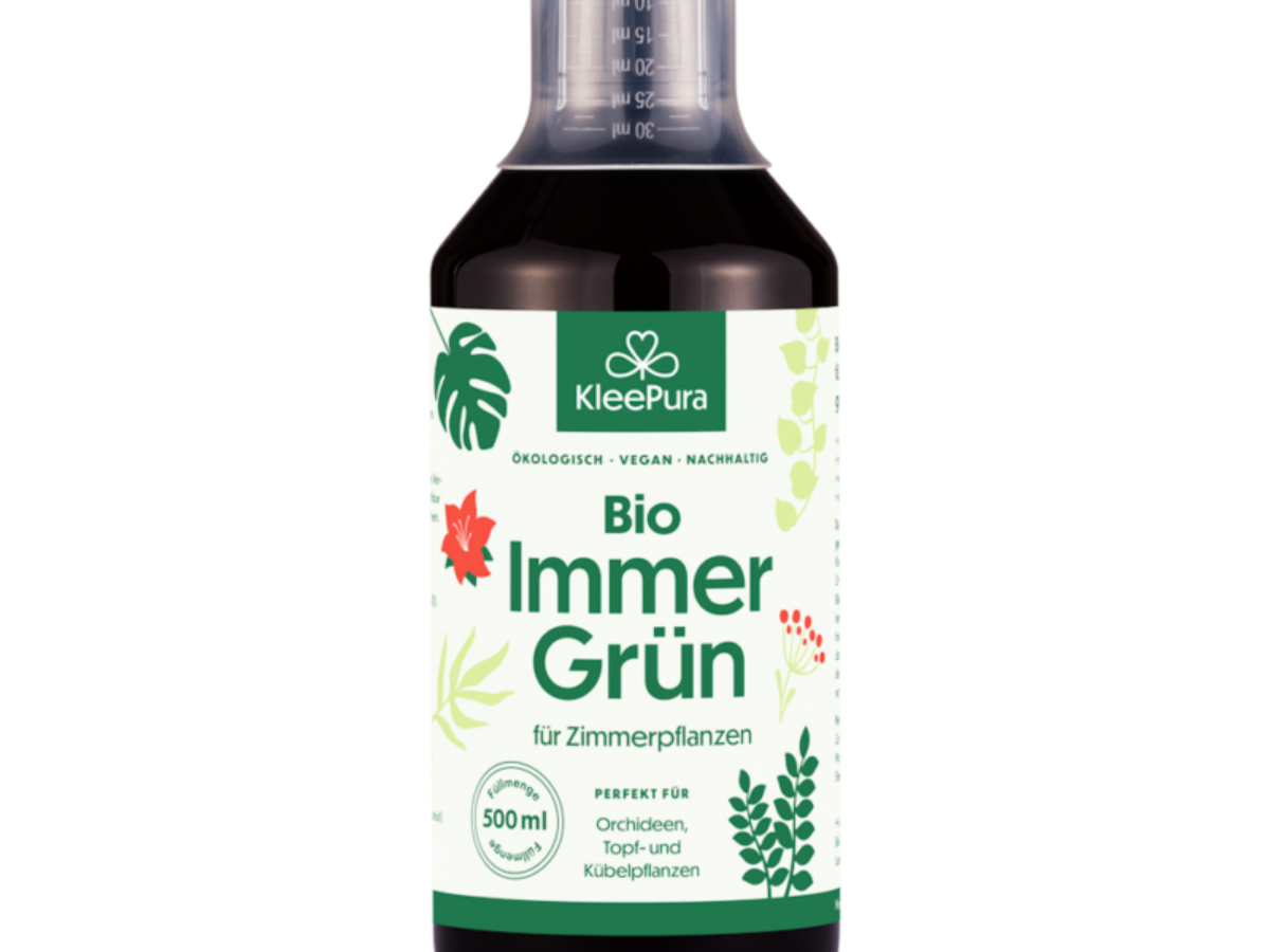 Bio Zimmerpflanzendnger - Dnger fr Grnpflanzen | KleePura