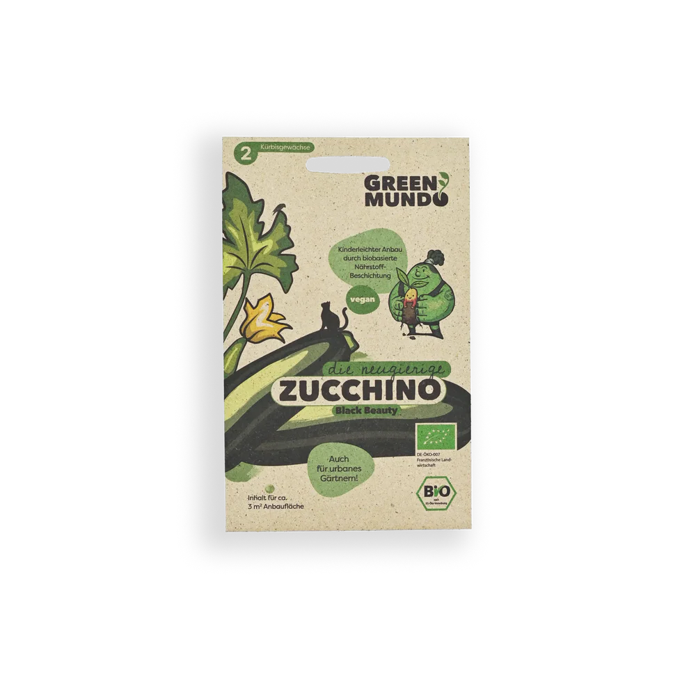 Bio Saatgut - Zucchini "Black Beauty" – Bild 2