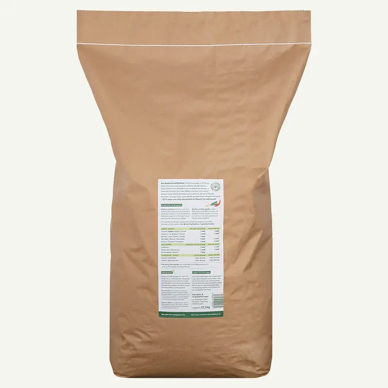 KleePura Bio Universaldünger 22,5 kg Rückseite