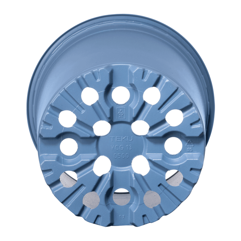 Rundtopf blau unten